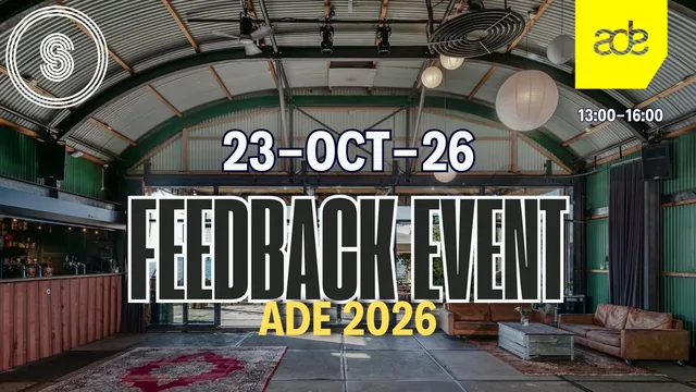 SSC live feedback at ADE artwork, Pllek Area 2, 23 October 2026
